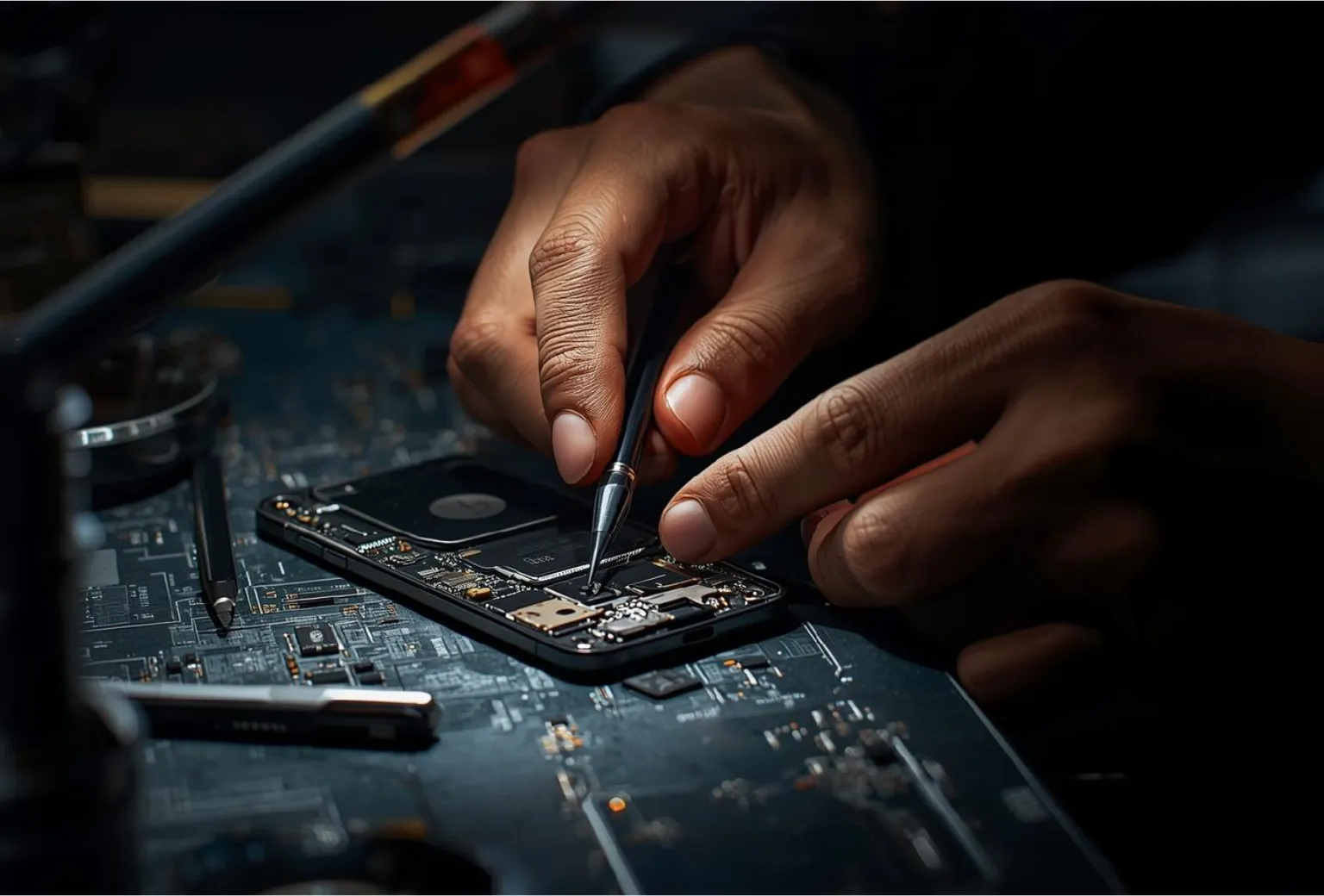 Expert phone and laptop repair tools and devices at Vape and Phone Express